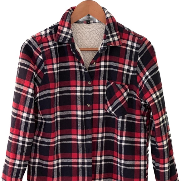 Women’s Fleece-Lined Flannel Shirt🌸 - Picture 2 of 6